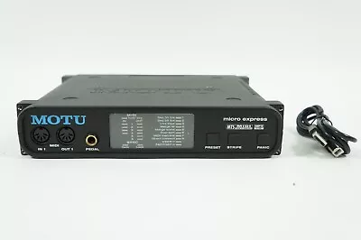 MOTU Micro Express USB MIDI INTERFACE 4x6 USB Bus Powered MTS SMPTE • $99.99