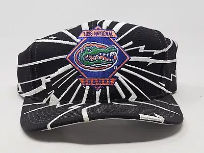 Vintage Florida Gators 1996 National Champs Starter Shatter Snapback Hat • $99.95