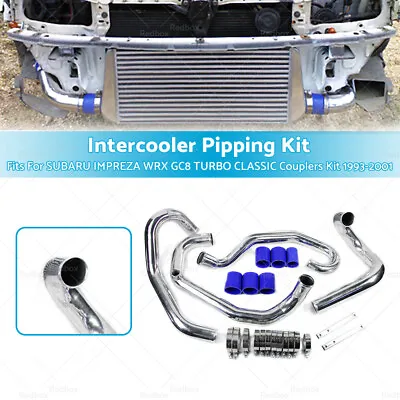 INTERCOOLER PIPING FOR SUBARU IMPREZA WRX GC8 TURBO CLASSIC Couplers Kit 93-01 • $208