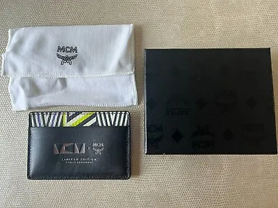 Tobias Rehberger X MCM LIMITED EDITION Card Holder Wallet - BRAND NEW With Box • $59.99