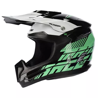 NEW M2R X3 Origin PC-4 Mint Motocross Dirt Bike Helmet • $249