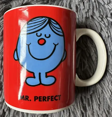 £5.99 • Buy Lovely Mr Men - Mr. Perfect - Over Achiever’ Mug In Excellent Cond Not Used