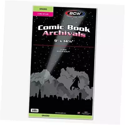 BCW Graded Comic Mylar Archivals - 25 Ct  • $24.28