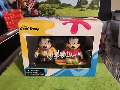 DISNEY Vinylmation 3  Park Set 1 Disney Afternoon Goof Troop Goofy And Max • $59.99
