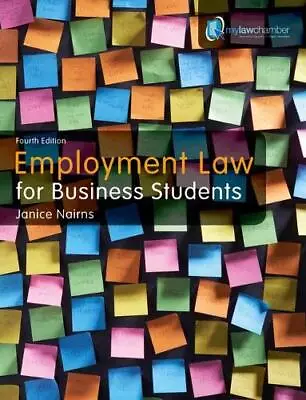 Employment Law For Business Students Nairns Janice • £3.49