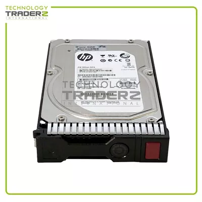 0-Hours 628061-B21 HP 3TB 6G SATA 7.2K SC MDL Hard Drive 614827-001 W/Blank Tray • $40