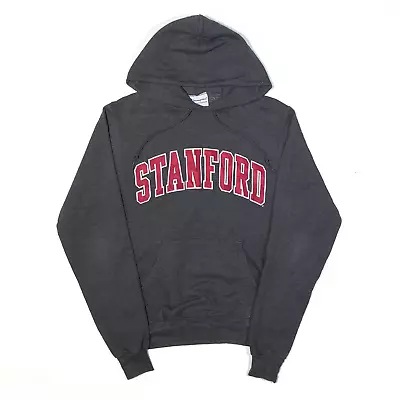 CHAMPION Stanford University Hoodie Grey Pullover Mens XS • £17.99