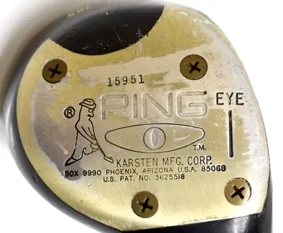 Vintage Karsten PING Eye Driver 1 Wood ZZ-Lite Steel Shaft 43  Right Hand Used • $18