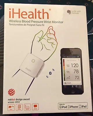 IHealth BP7 Wireless Blood Pressure Wrist Monitor • £8