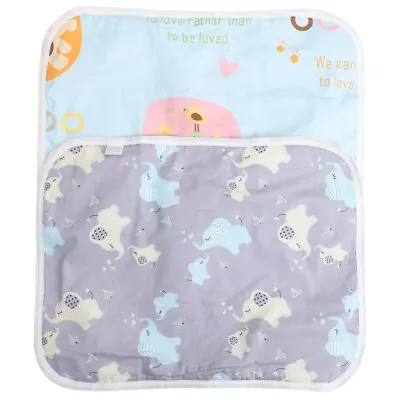  2 Pcs Pet Cage Cushion Pee Rabbit Bedding Small Mat Baby Litter Hamster • £10.99