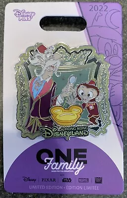 Mystic Manor Hong Kong DL Disney Pin One Family  2022 Family Dinner LE 1000 • $24.99