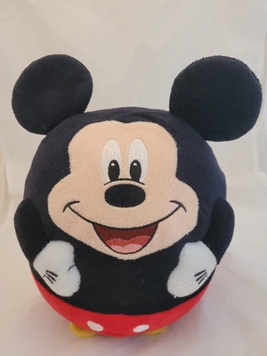 £5 • Buy Disney TY Mickey Mouse Round Ball Ballz Soft Plush Stuffed Animal 8 Inch  Round