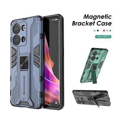 Back Case For OPPO A74 Find X5 X3 Reno 5 6 7 8 9 Pro Hybrid Armor Stand Cover AU • $9.25