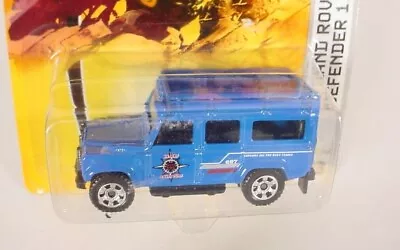 Matchbox # 83 Blue 1997 Land Rover Defender 110 • $5.25
