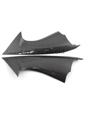 $42.94 • Buy Carbon Fiber Side Air Tube Trim Cover Fairing Fit For Yamaha YZF R6 2008-2016
