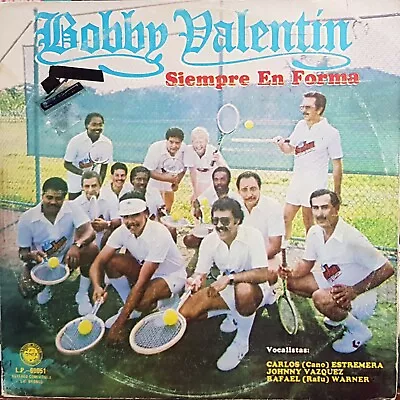 Bobby Valentin Siempre En Forma Disco Lp Vinyl Raro 1982 Ecuador • $43.99