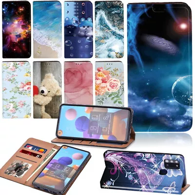 £4.99 • Buy PU Leather Wallet Stand Case Cover For Samsung Galaxy S8/9/10/20 A10/20/30/40