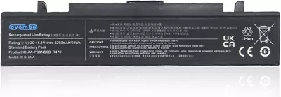 Oyomba AA-PB9NC6B AA-PB9NS6B Battery For Samsung R519 R530 R540 R580 R780 RV511 • £34.11