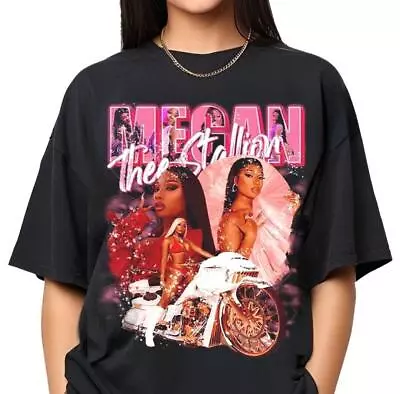 Limited Megan Thee Stallion Shirt  Vintage Megan Thee Stallion 90s Shirt  Rapper • $23.99