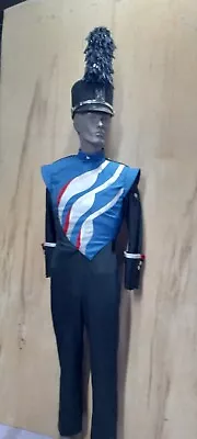 Marching Band Uniform Size 42  Including Jacket Bibber Pants & Gauntlets • $79