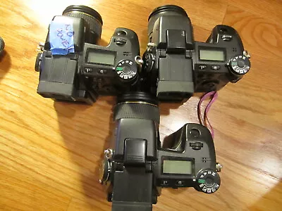 3 Minolta  Lot  Camera  A1  A2  As Is Parts Repair    • $15.33