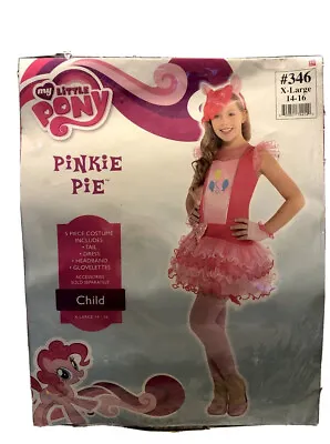 My Little Pony Pinkie Pie Child XL 14-16 Girls Halloween Costume Cosplay • $14.99