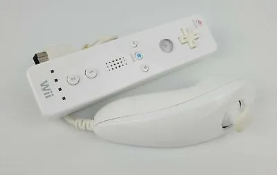 Genuine Nintendo Wii Remote Wii Nunchuck Control Wii U Compatible  • $19.99