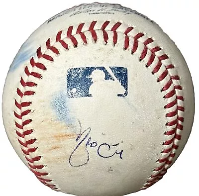 Yadier Molina Signed Game Used Official MLB Baseball St. Louis Cardinals L@@K • $169.99