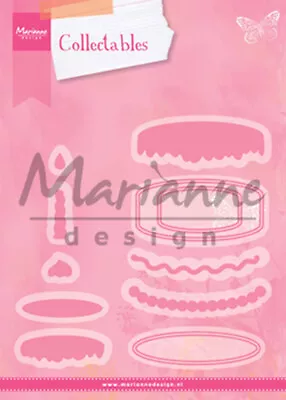 Marianne Design Collectables Birthday Cake Dies; Die & Stamp Box Of Chocolate • $17.56