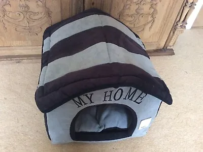 Indoor Pet Dog Cat Bed House Hooded Foldable Travel • £25