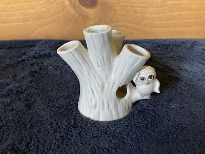 Fitz & Floyd Hooty Owl Toothbrush Holder 2008 4” • £9.64