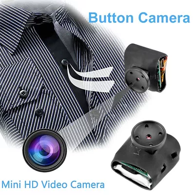 Mini 1080P HD Button Built-in Battery Micro Smallest Body Camera Video Recorder • $18.04