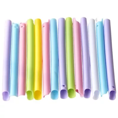 50 Pcs Dental S CUT Surgical Strong Suction Tips Aspirator Saliva Straight Tube • $8.98