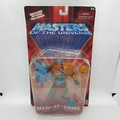 Man-At-Arms Masters Of The Universe MOTU He-Man 2001 Mattel 54914 New On Card • $27.99