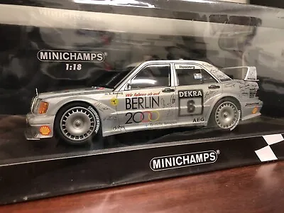 NEW 1/18 Minichamps 1992 Mercedes Benz 190E 2.5-16 EVO 2 DTM AMG Rosberg • $159.99