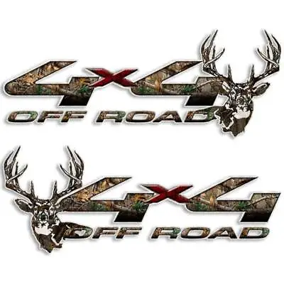 4x4 Camouflage Truck Decal Sticker Deer Hunting For Ford F250 Diesel Super Duty • $14.99