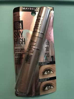 Maybelline Lash Sensational Sky High Mascara Very Black 801 TikTok Slight Damage • $10.25