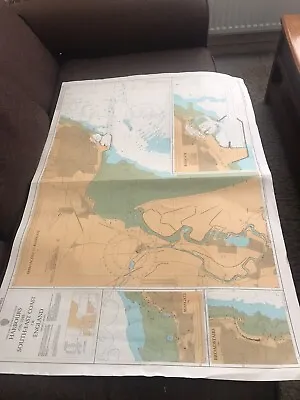 ADMIRALTY SEA CHART. No. 1827. HARBOURS On The SOUTH-EAST COAST Of ENGLAND. 1987 • £14.99