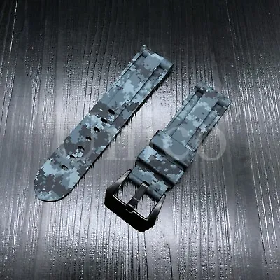 22/24/26 MM Camo Digital Rubber Watch Band Strap Black Buckle Fits For Timex • $18.95