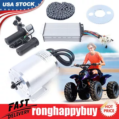 48V 2000W Electric Brushless Motor Conversion Kit For DIY E-bike Scooter Engine • $172