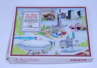 VTG 1981 All About Town Syracuse NY Board Game Finance Strategy Limited Complete • $39.99