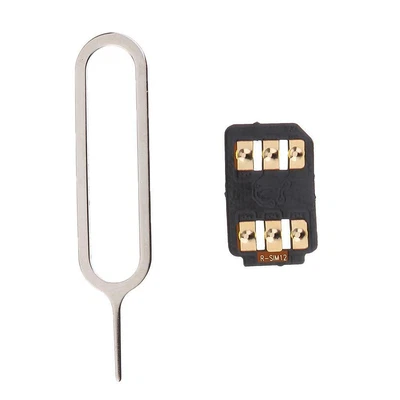 £9.41 • Buy R-SIM 12 Fits For IPhone 5 6 6s 7 8 Plus IOS11 LTE 4G Nano Unlock Cloud RSIM.