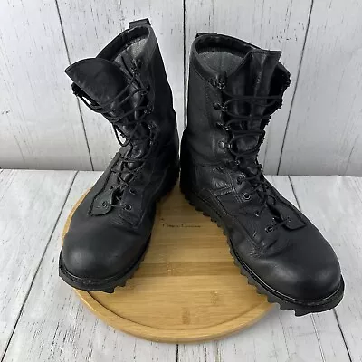 Bates Black Gore-Tex Military Combat Boot Vibram Men’s US Size 11  / 03-D-0321 • $50