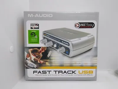 M-Audio Fast Track USB W/ Livelite 6 & Demo Of Pro-Tools • $32.79