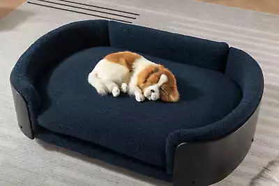 Scandinavian Elevated Dog Bed Sofa Fits Small To Medium Pets • $244.16