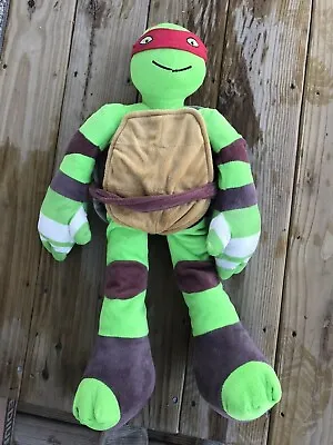 Teenage Mutant Ninja Turtles Raphael Nickelodeon Plush Stuffed Animal 21” • $9.44