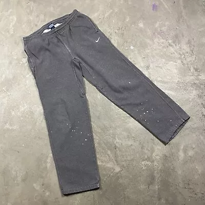 Vintage NIKE Sweatpants Y2K Wide Leg L 2000s Baggy Men’s Loose • $19.99