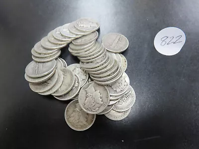 $5.00 Face Value 90% Silver Mercury Dimes • $81