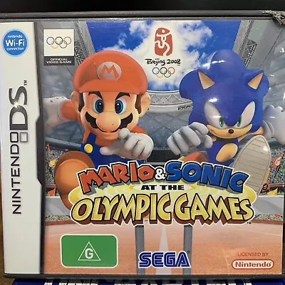 Mario & Sonic At The Olympic Games (Nintendo DS 2008) Beijing • $19.95