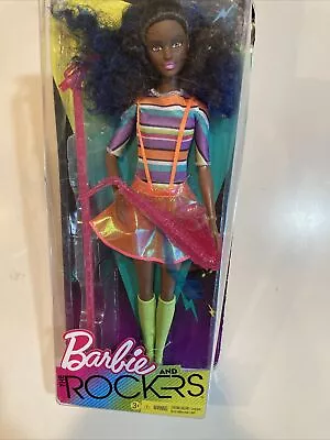 Barbie & The Rockers Dee Dee African-American Doll Mattel FHC04 NRFB New 🎷 • $79